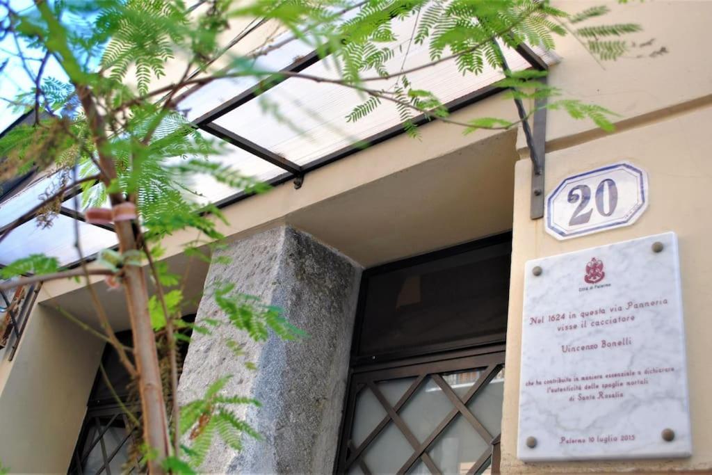 Ferienwohnung La Casa Del Cacciatore - Alloggio Con Terrazzo Palermo Exterior foto