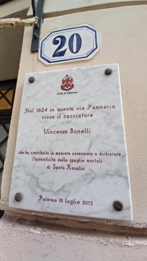 Ferienwohnung La Casa Del Cacciatore - Alloggio Con Terrazzo Palermo Exterior foto